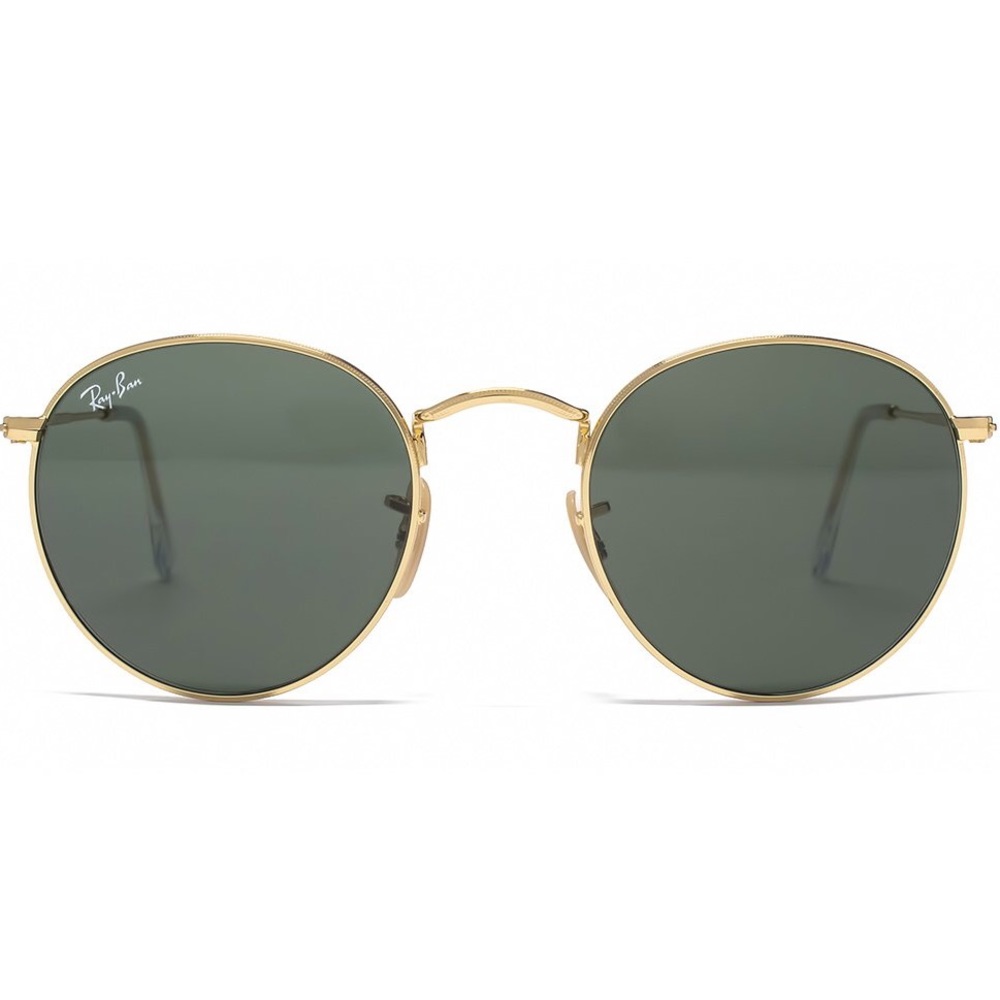Round metal classic ray band sunglasses